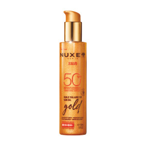 Масло для загара Nuxe Sun Huile Solaire Or Sun Oil Gold SPF50